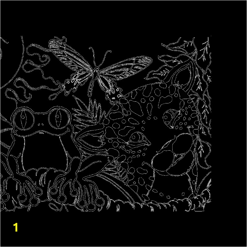Coloring Pages for Adults Free Coloring Page Jangle Charm Jungle Scene Coloring Pages Coloring Home