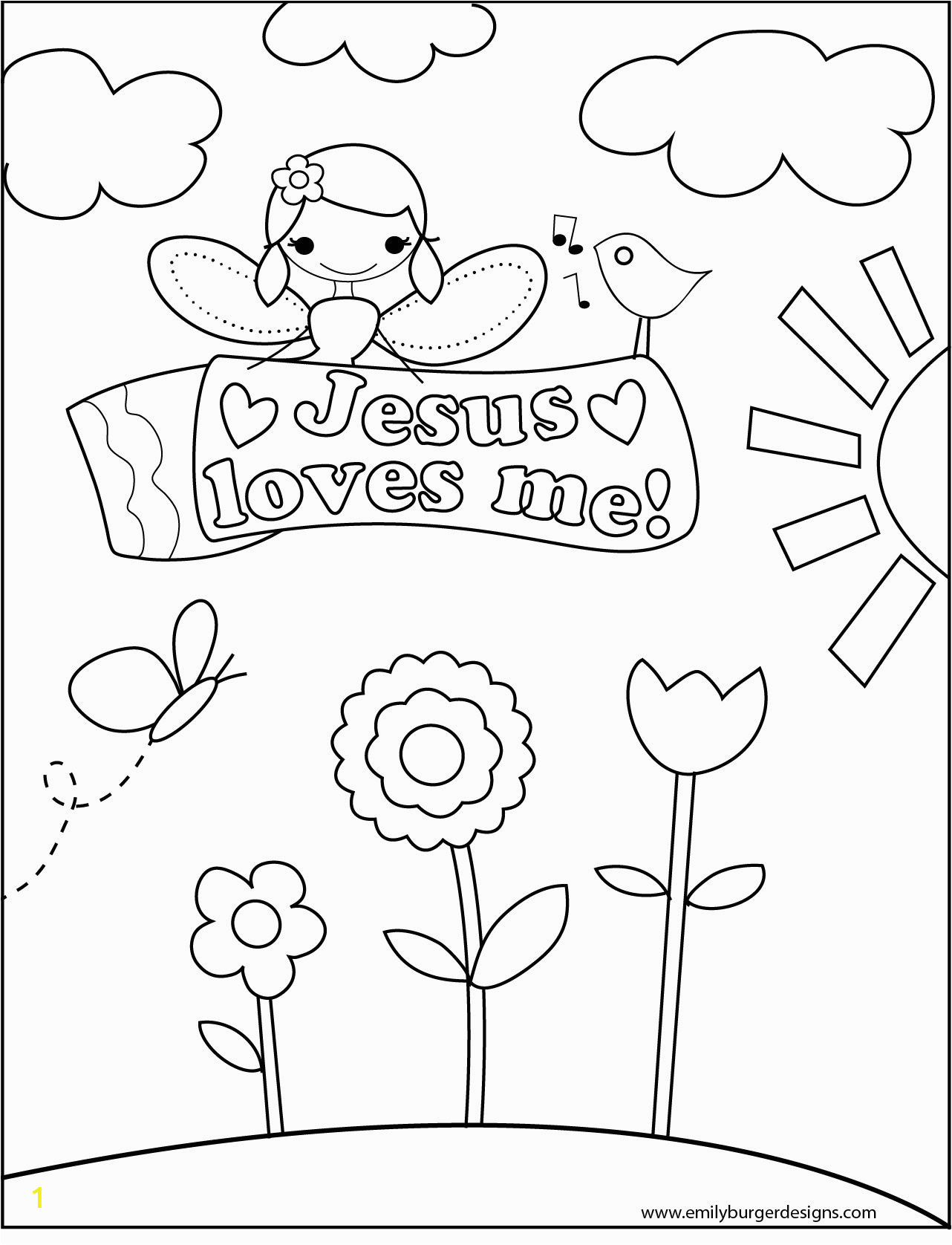 Coloring Pages for Jesus Loves Me Coloring Sheet Jesus Loves Me Girl