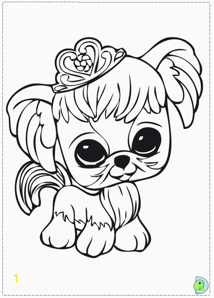 coloring pages littlest pet shop