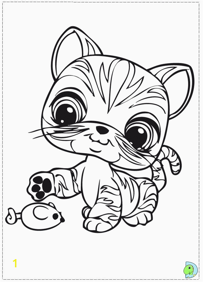 coloring pages littlest pet shop