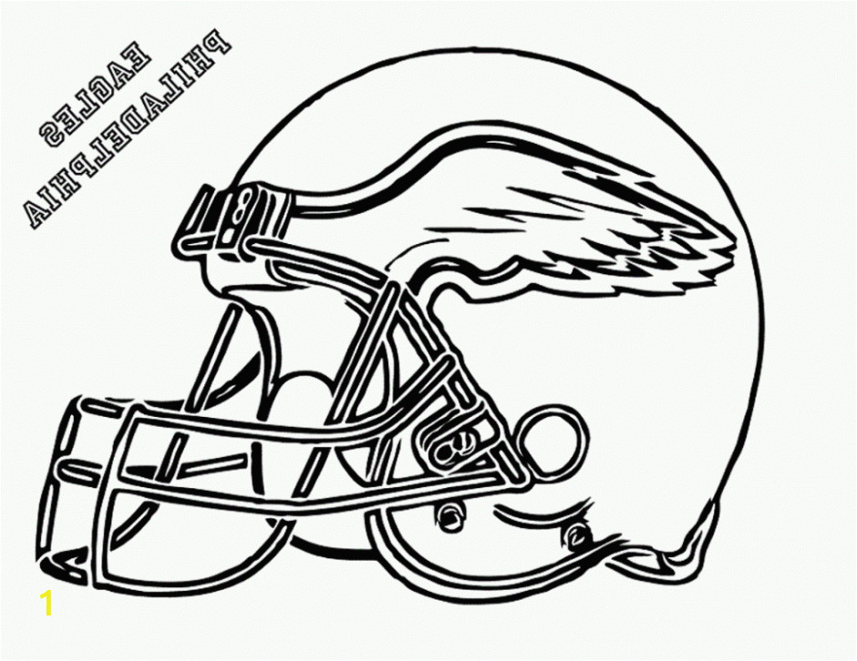 football helmet coloring pages