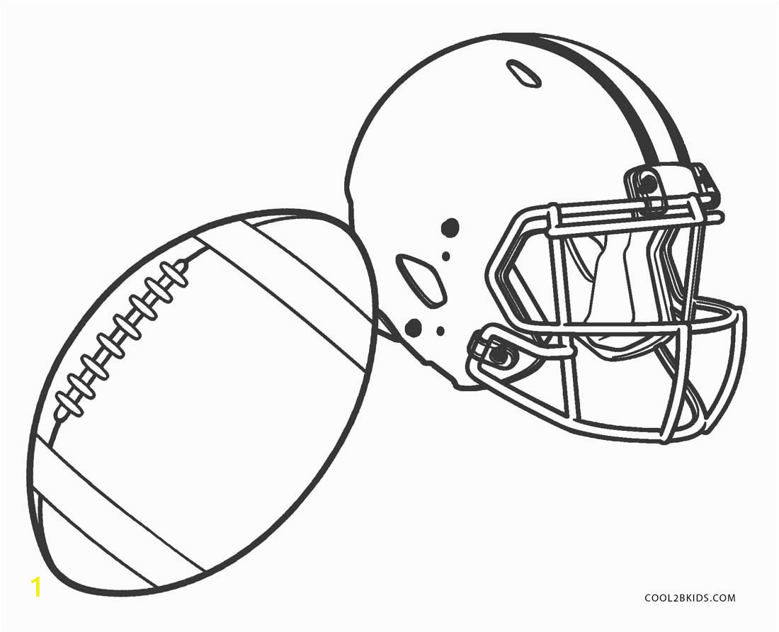 football coloring pages