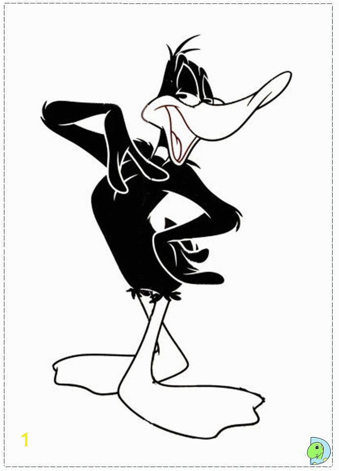 Coloring Pages Of Baby Daffy Duck Baby Daffy Duck
