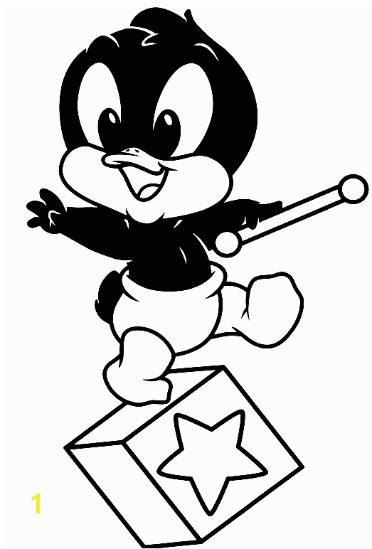 baby daffy duck cubo