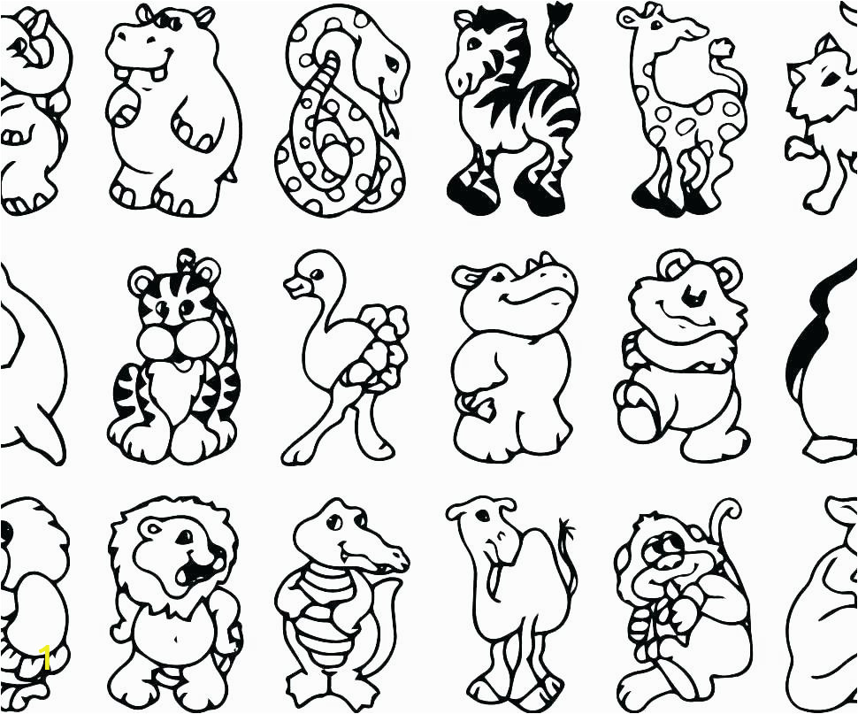 Coloring Pages Of Baby Zoo Animals Zoo Animal Coloring Pages at Getcolorings