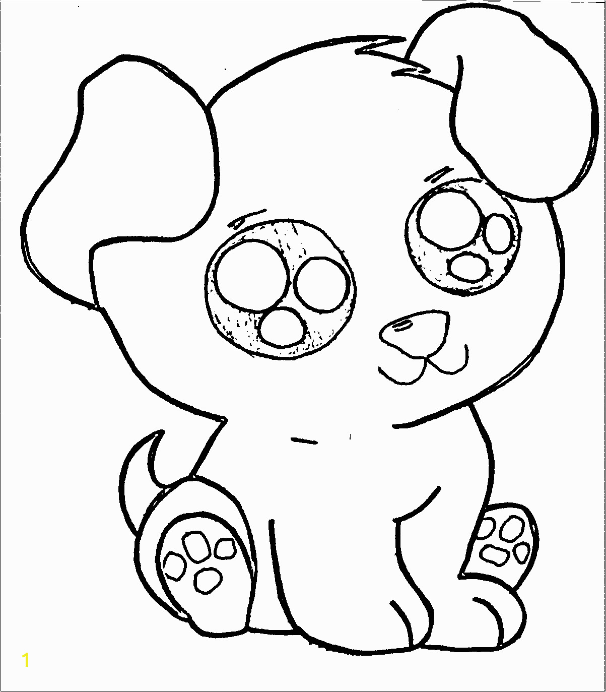 coloring pages with cute puppies