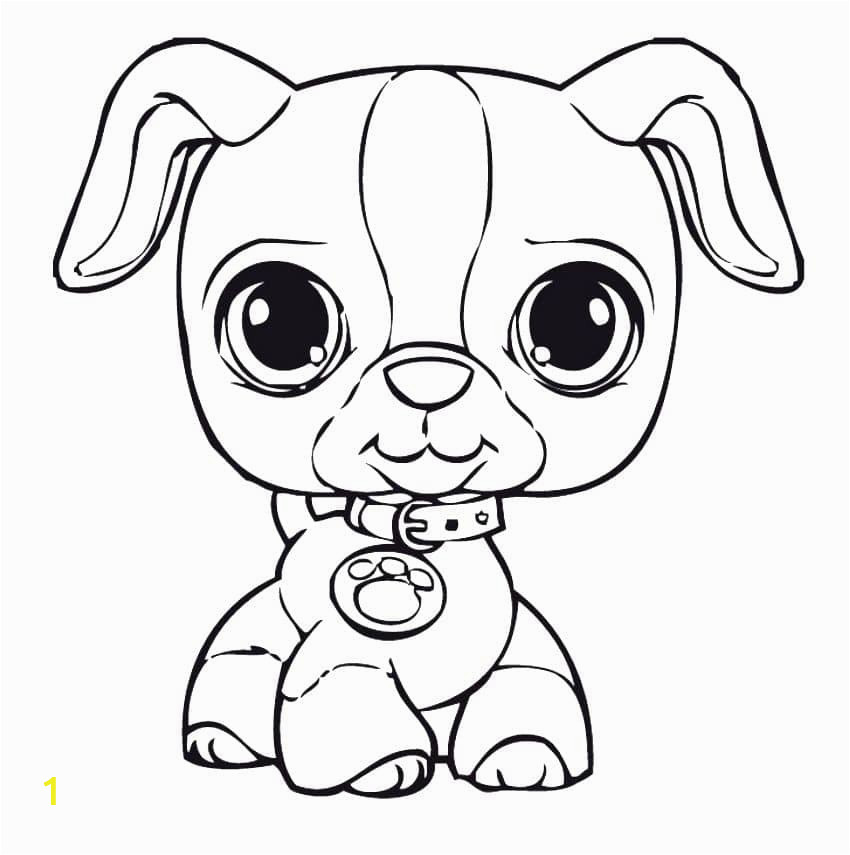 draw puppy coloring pages
