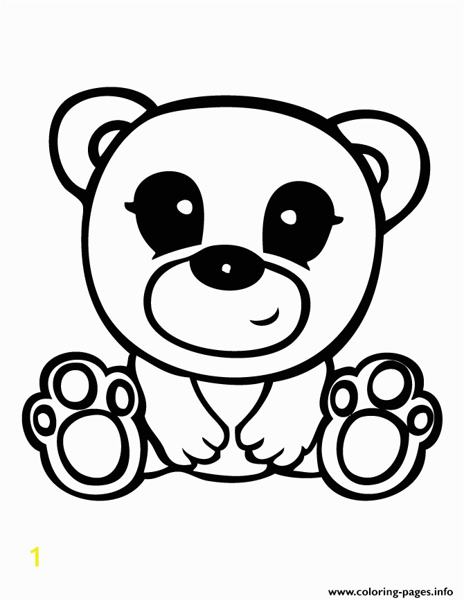 squinkies cute teddy bear printable coloring pages book