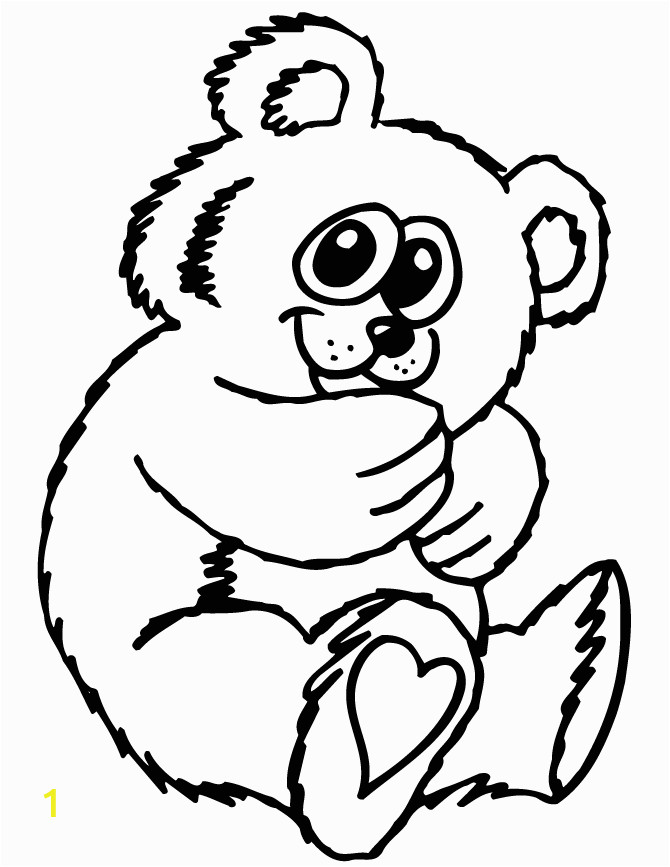 teddy bear cartoon drawing