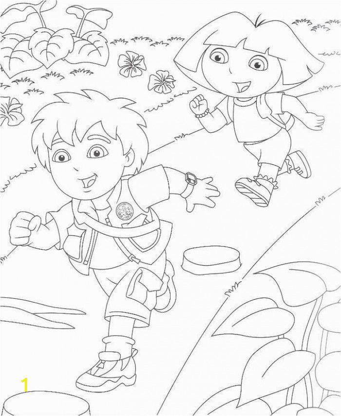 Coloring Pages Of Dora and Diego 1000 Images About Coloring Pages On Pinterest