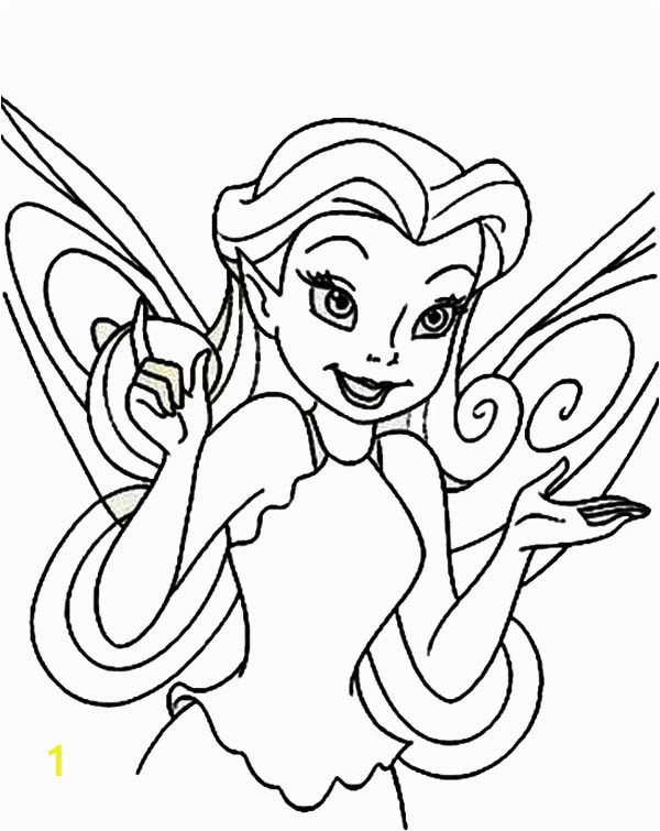 Coloring Pages Of Fairies and Pixies Disney Fairy Rosetta In Pixie Coloring Page Netart