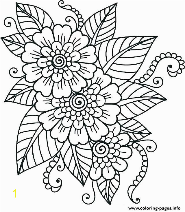 hard flower for teens printable coloring pages book