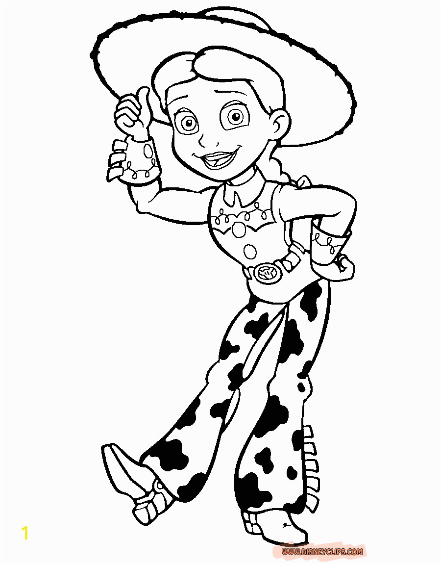 Coloring Pages Of Jessie From toy Story Jessie toy Story Drawing at Getdrawings