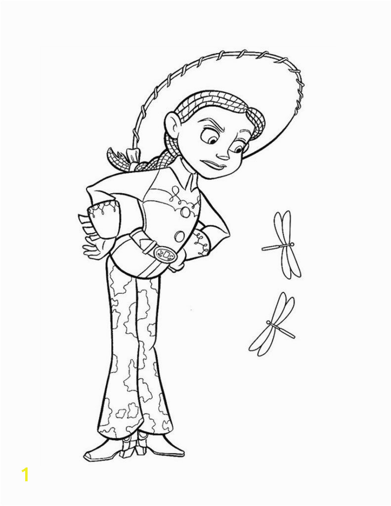 Coloring Pages Of Jessie From toy Story toy Story Coloring Pages Disney