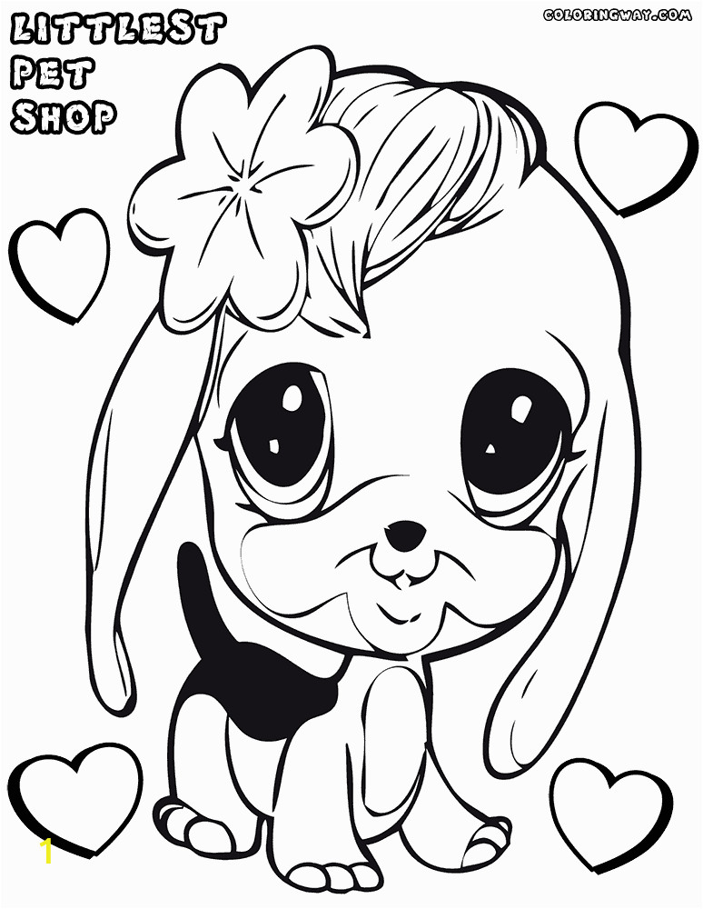 Coloring Pages Of Littlest Pet Shop Dogs Littlest Pet Shop Coloring Pages
