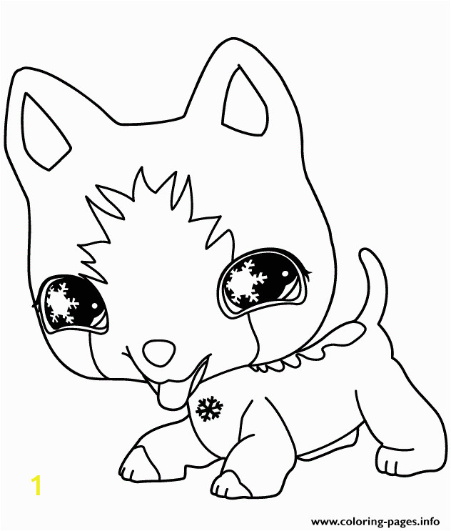 littlest pet shop dog printable coloring pages book