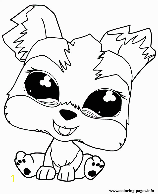 littlest pet shop puppy printable coloring pages book