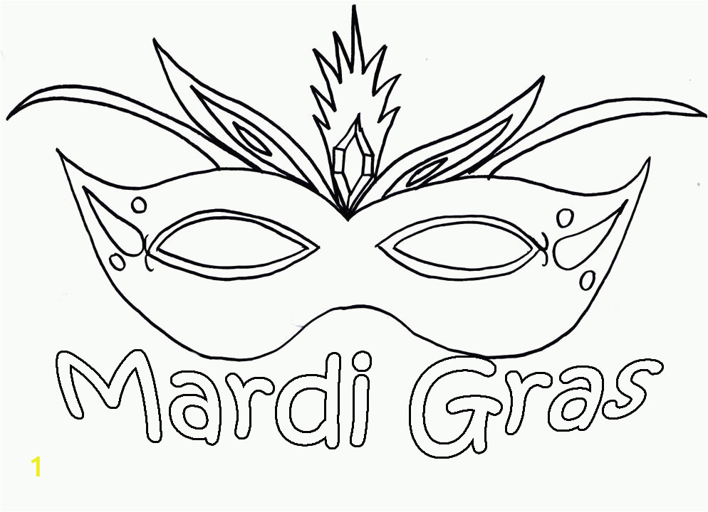 mardi gras masks coloring pages