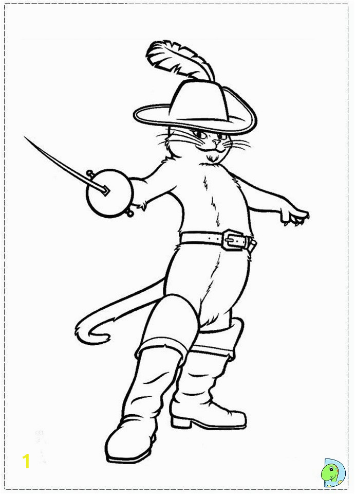 Coloring Pages Of Puss In Boots Puss In Boots Pages Coloring Pages
