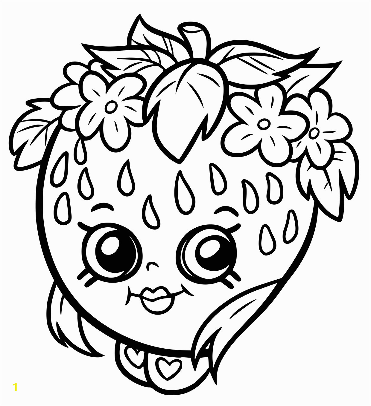 Coloring Pages Of Shopkins to Print Print Shopkins Coloring Pages Printable