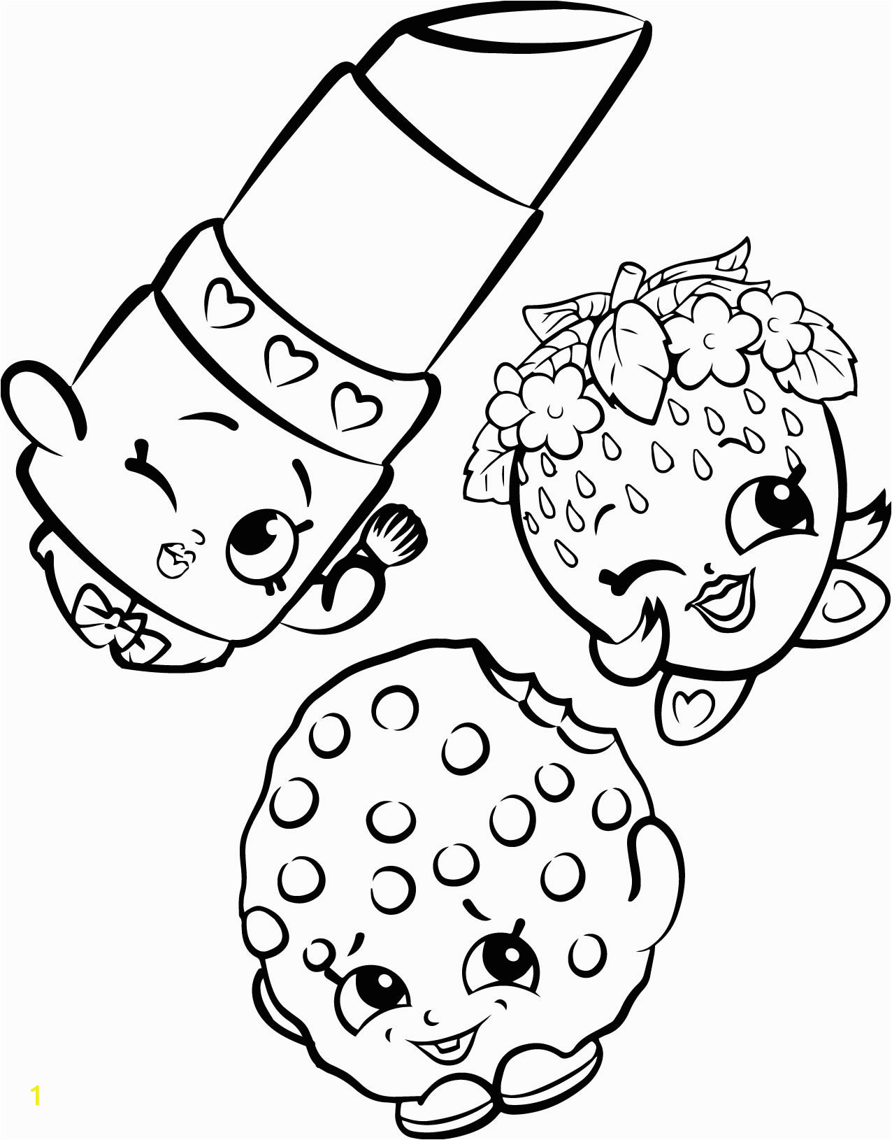 shopkins coloring pages