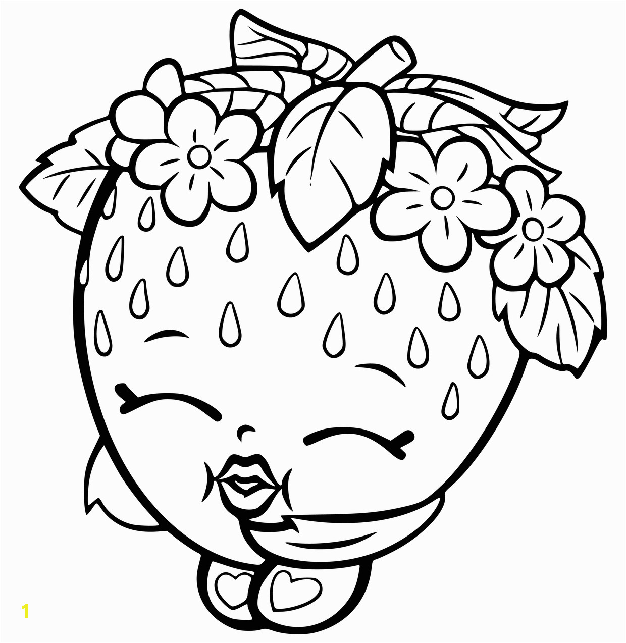 shopkins coloring pages