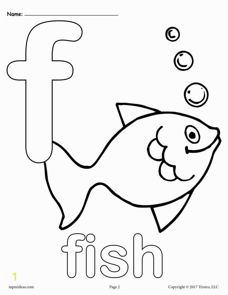 Coloring Pages Of the Letter F Letter F Alphabet Coloring Pages 3 Free Printable
