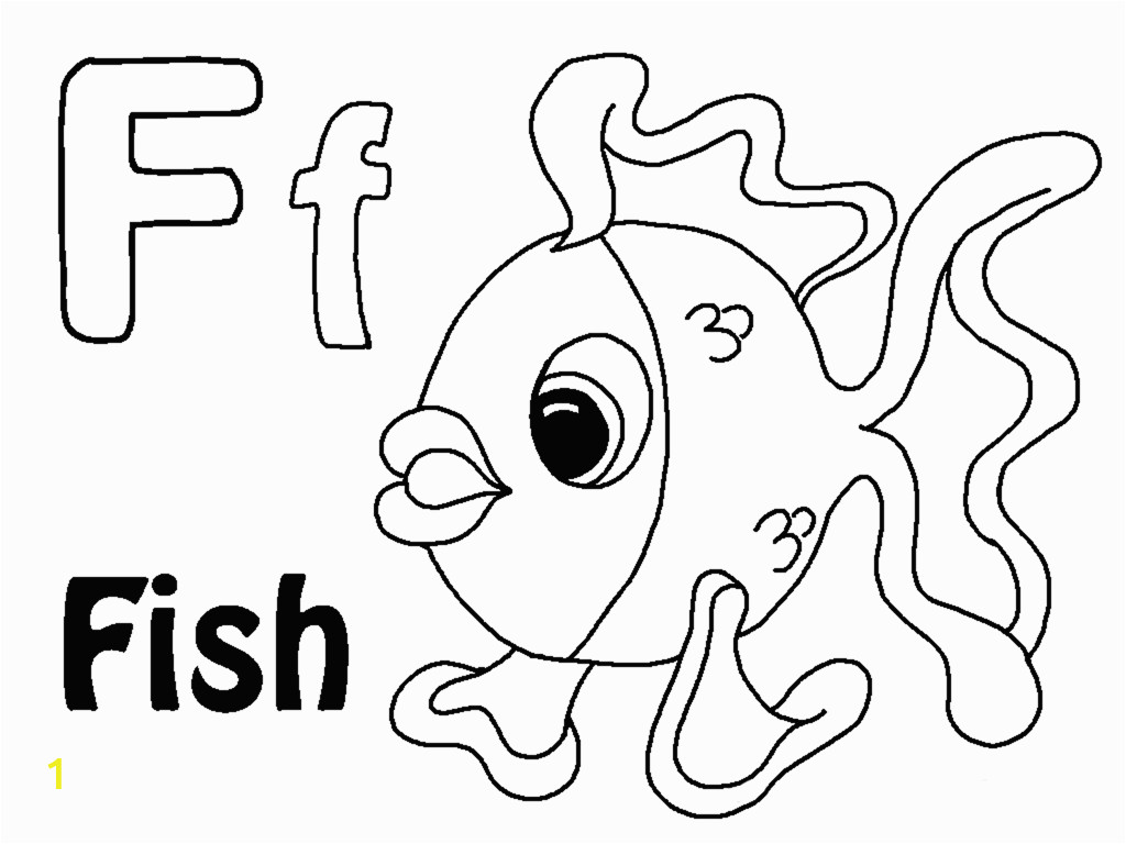 letter f coloring pages