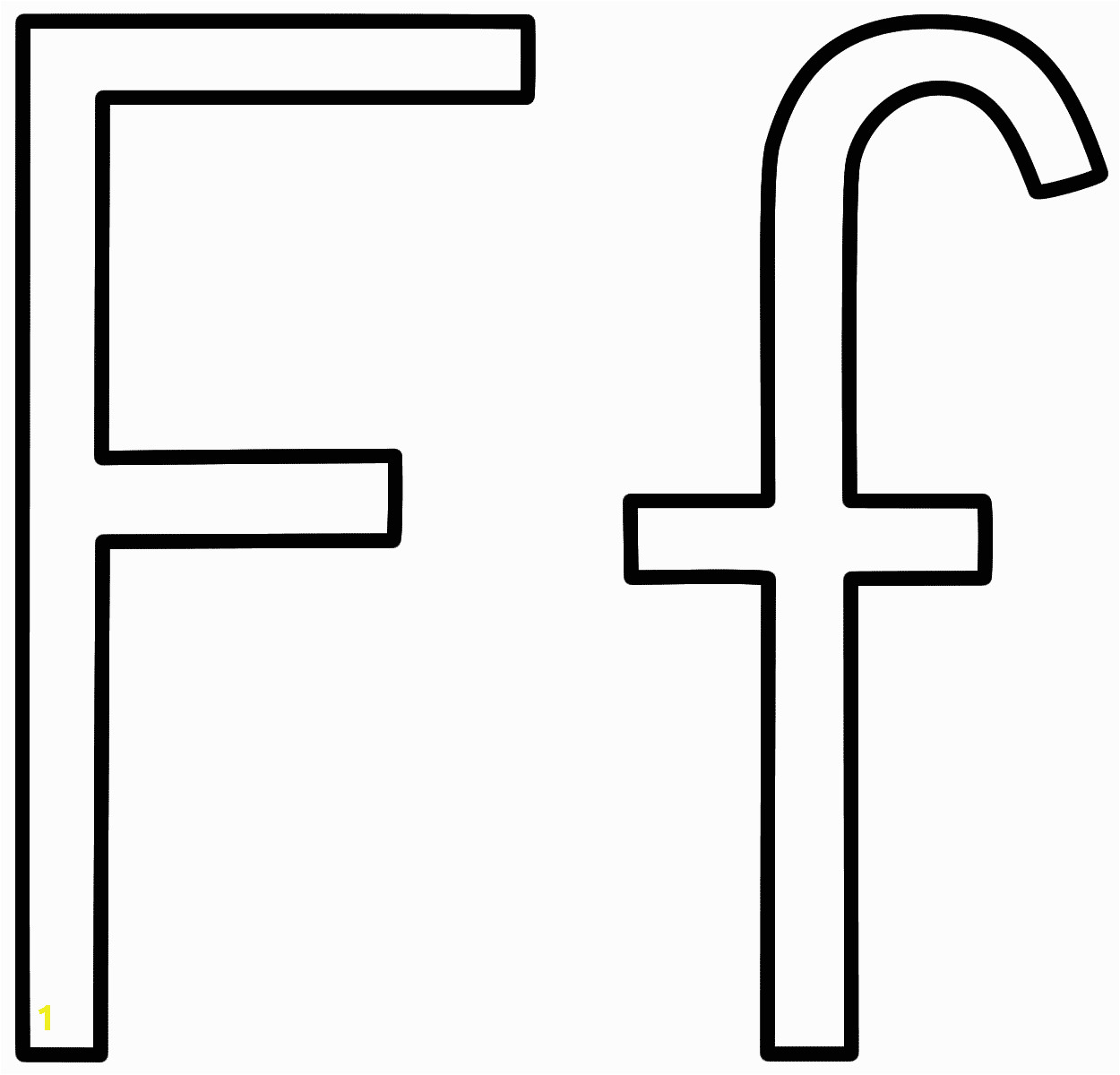 Coloring Pages Of the Letter F Letter F Printable Coloring Pages for Preschool