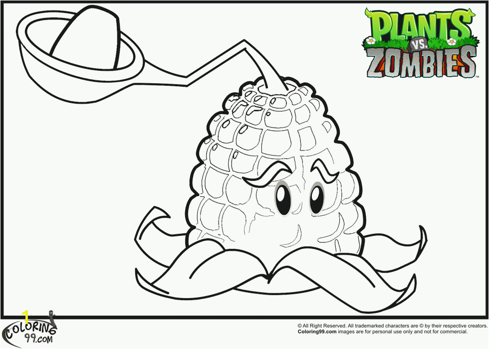plants vs zombies garden warfare 2 coloring pages
