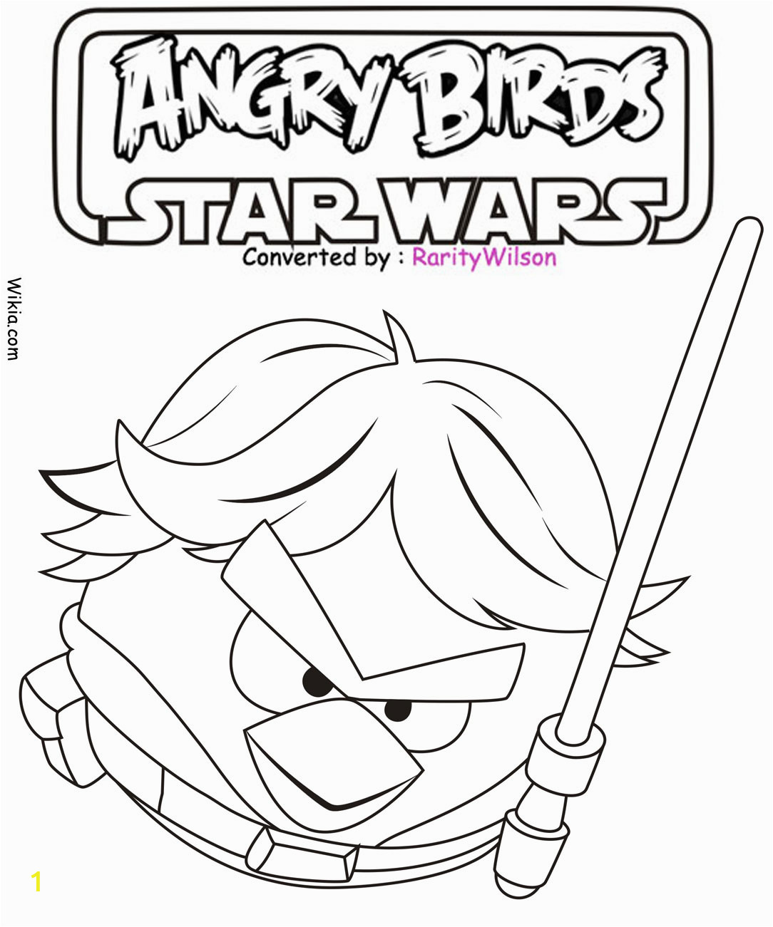 angry birds coloring pages star wars sketch templates
