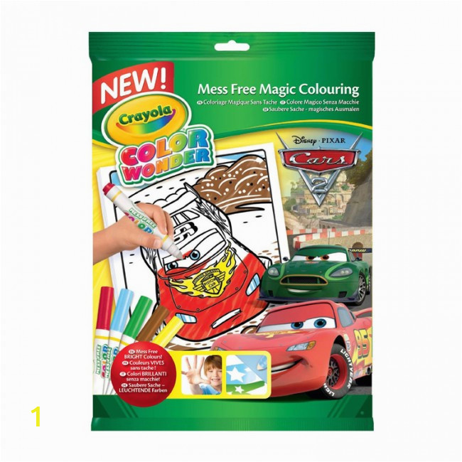 Crayola Color Wonder Avengers 18 Page Book and Markers Crayola Color Wonder Diney Pixar Cars Mess Free Magic