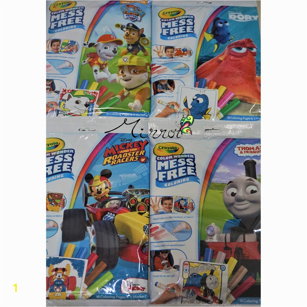 Crayola Color Wonder Avengers 18 Page Book and Markers Crayola Color Wonder Mess Free Coloring Book & Markers
