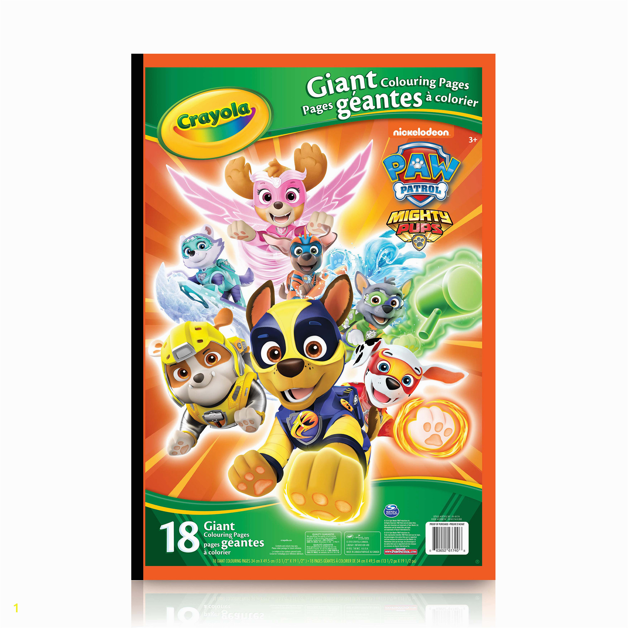 giant colouring pages paw patrol