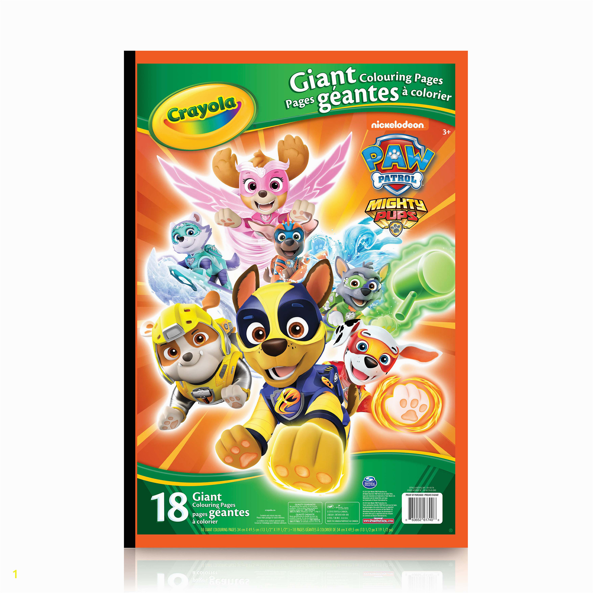 giant colouring pages paw patrol