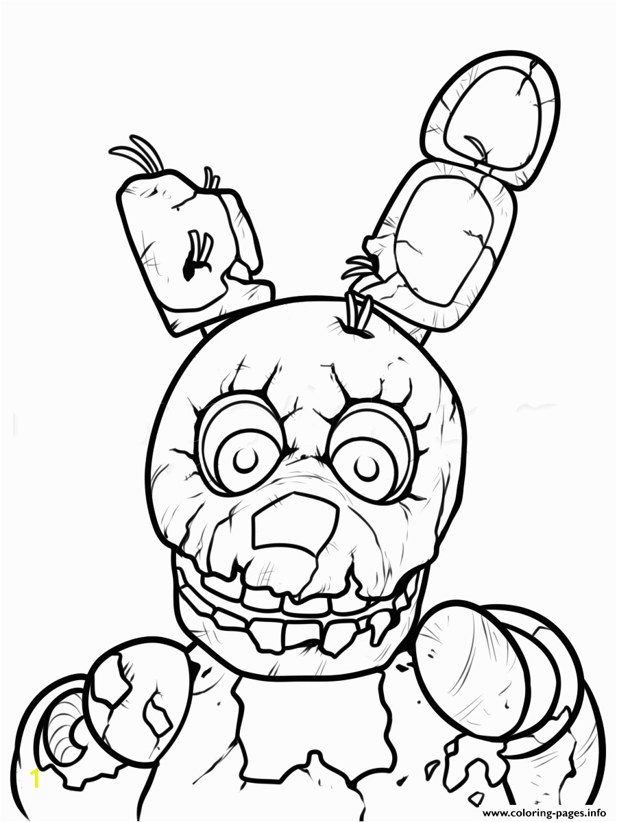 Cute Five Nights at Freddy S Coloring Pages Print Freddy Five Nights at Freddys Printable Coloring