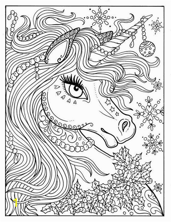 cute unicorn coloring pages for adults