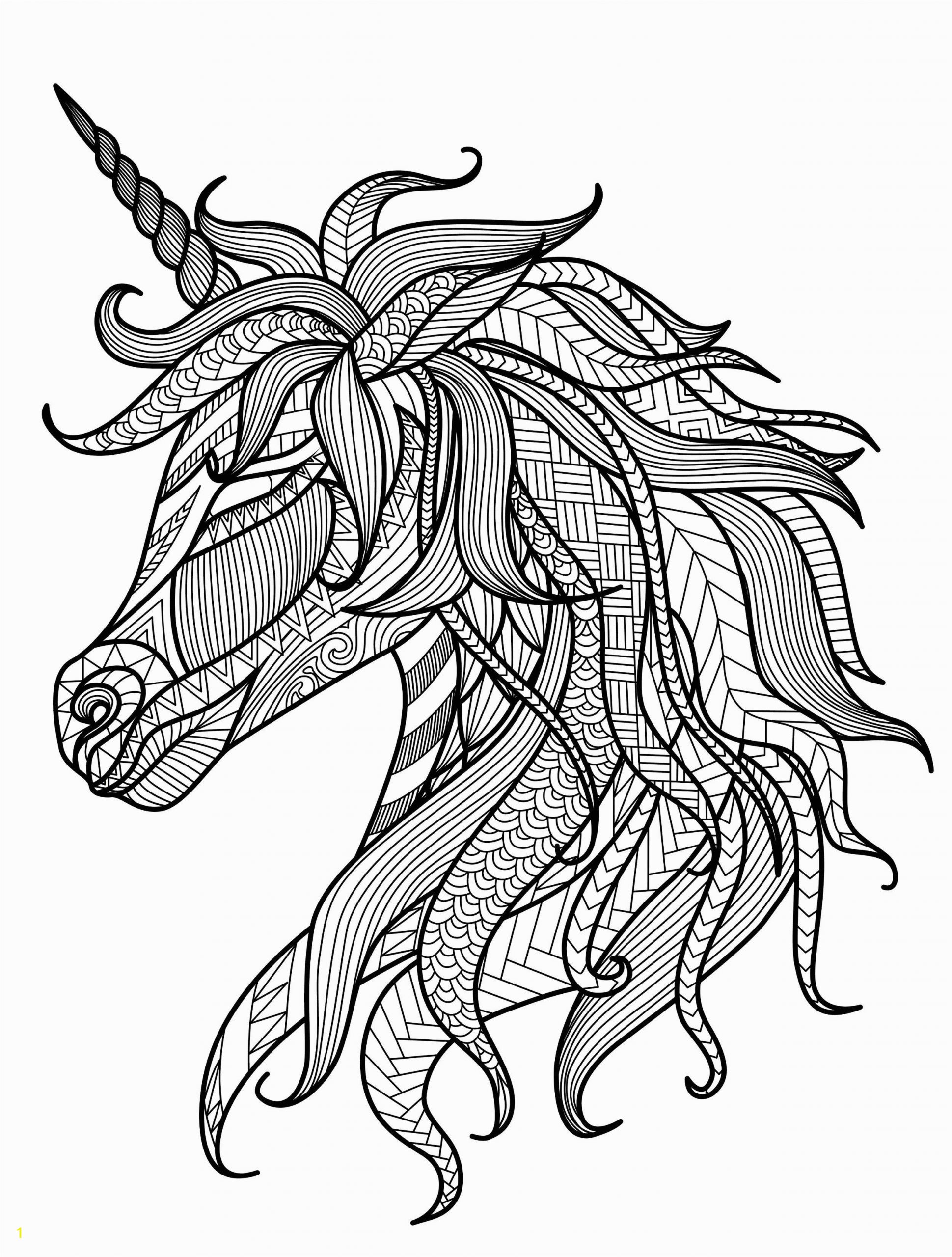 unicorn coloring pages for adults