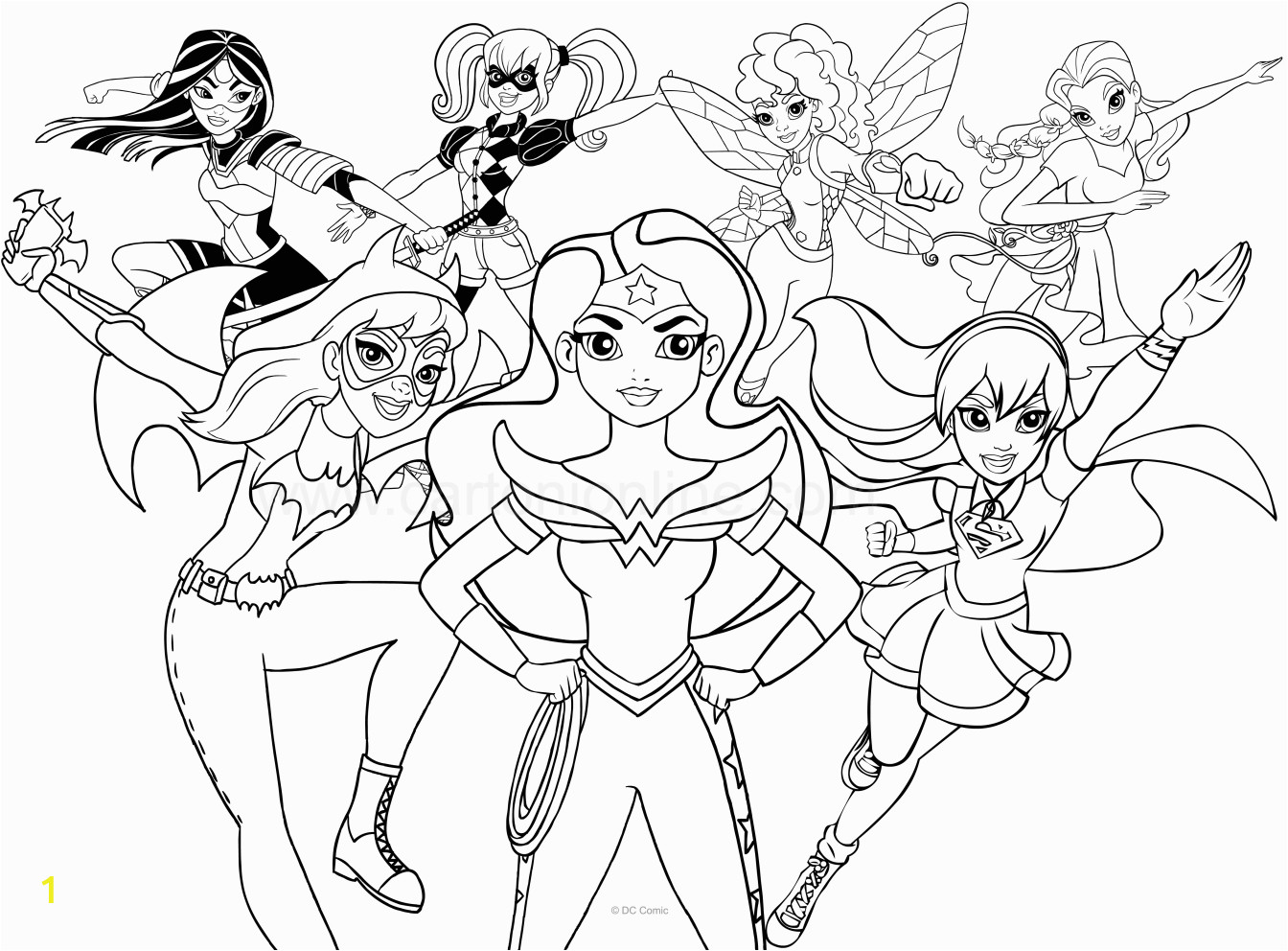 dc superhero girls