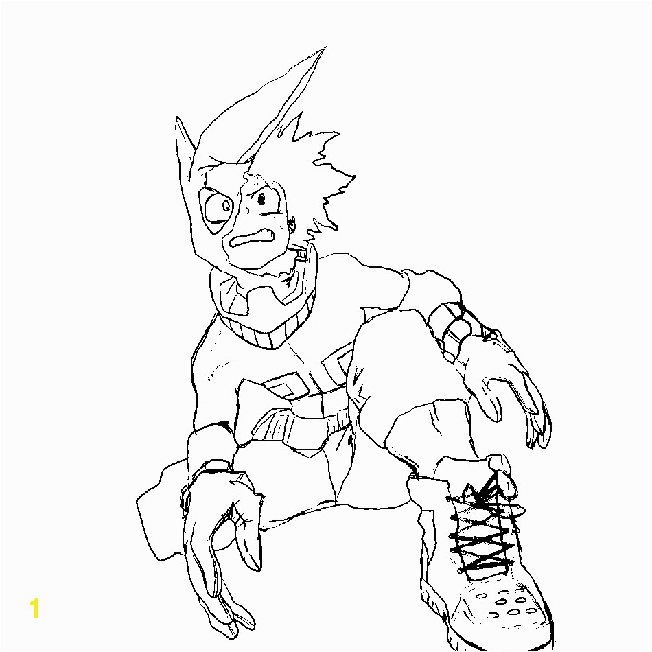 Deku My Hero Academia Coloring Pages Deku Coloring Pages Coloring Home