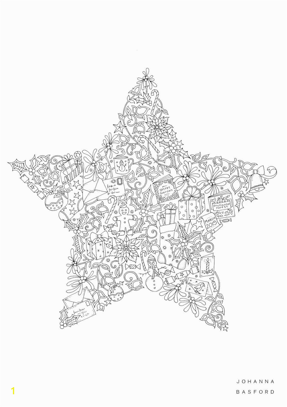 Detailed Christmas Coloring Pages for Adults 8 Christmas Coloring Pages for Adults