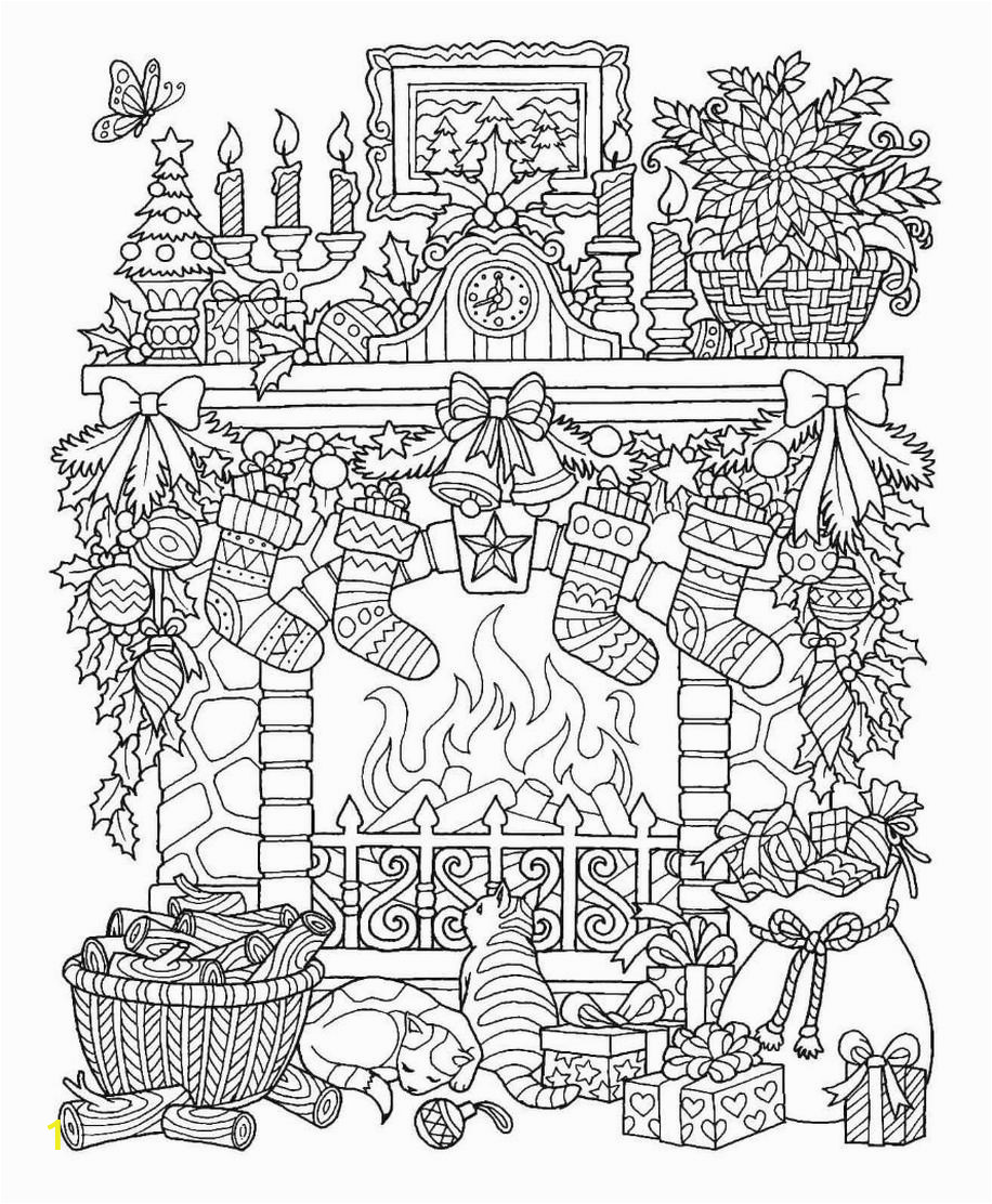 adult christmas coloring pages free winter night fre6