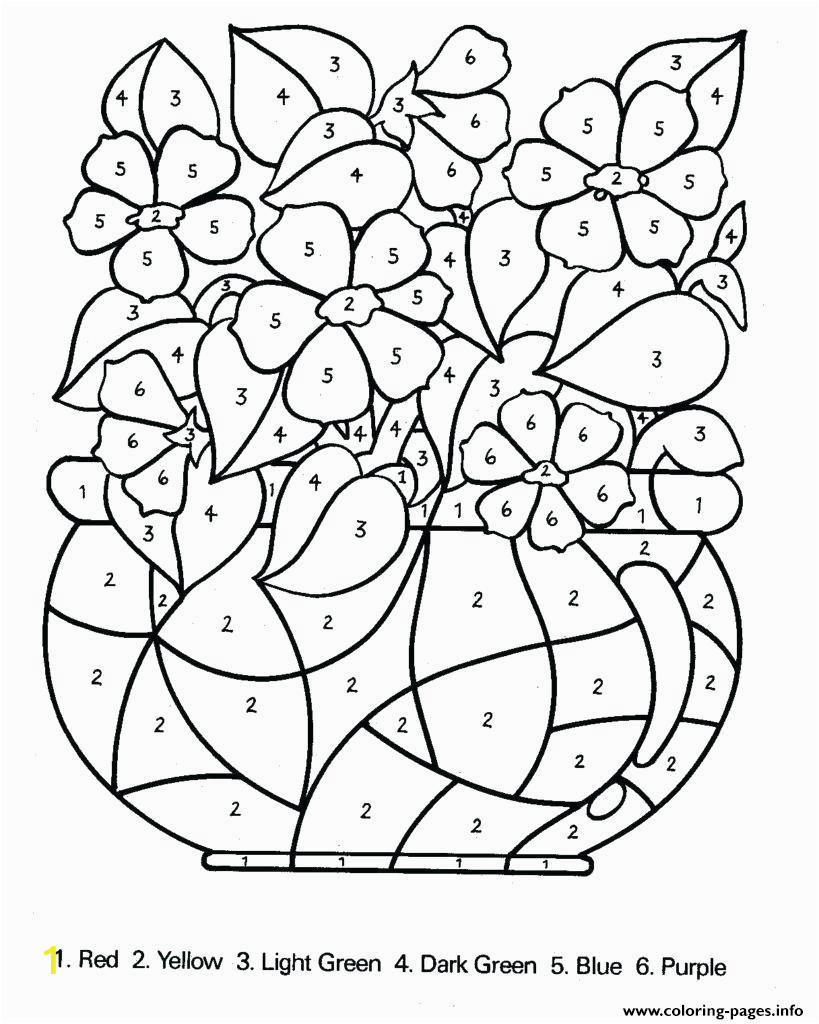 Difficult Color by Number Coloring Pages for Adults Color by Number Difficult In for Adults Coloring Pages