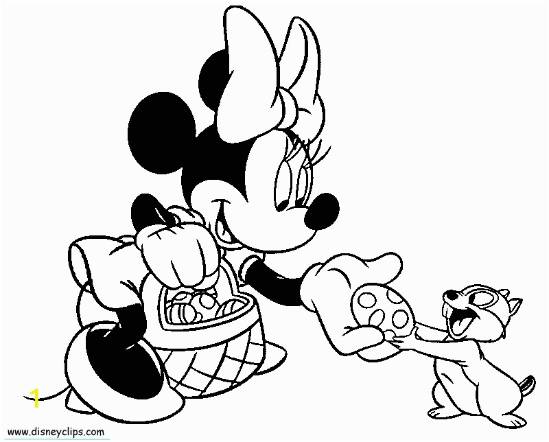 easter with disney coloring pages