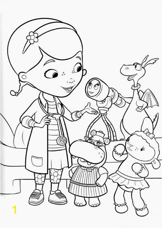 Disney Junior Doc Mcstuffins Coloring Pages Doc Mcstuffins Coloring Pages Disney Junior