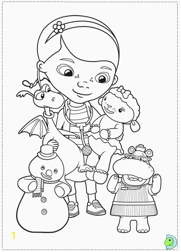 Disney Junior Doc Mcstuffins Coloring Pages Doc Mcstuffins Coloring Pages to Print Coloring Home
