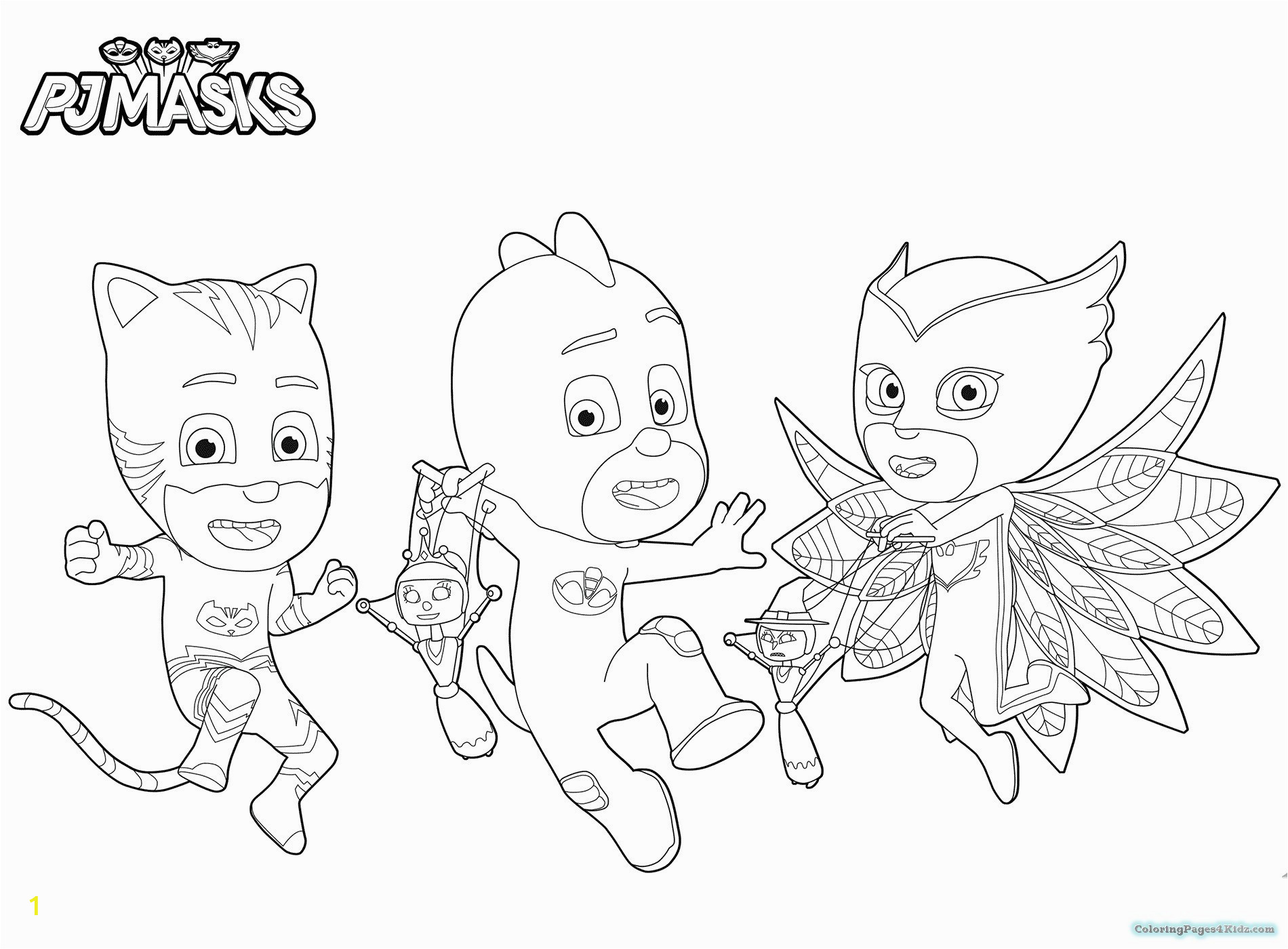 pj max coloring pages