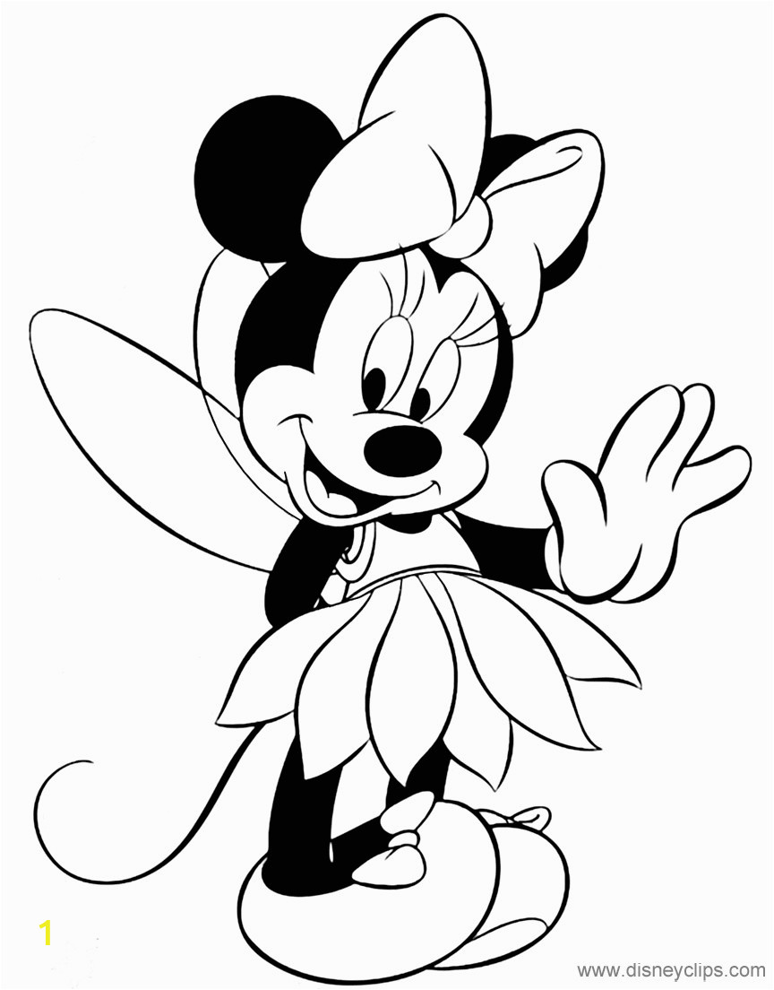 Disney Minnie Mouse Printable Coloring Pages Minnie Mouse Coloring Pages 2