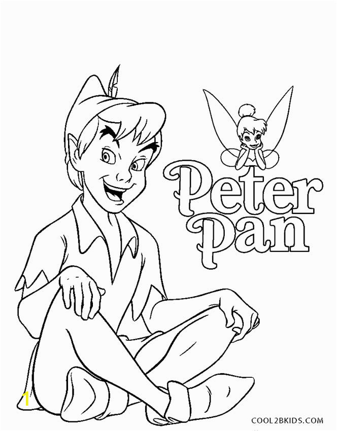 peter pan coloring pages