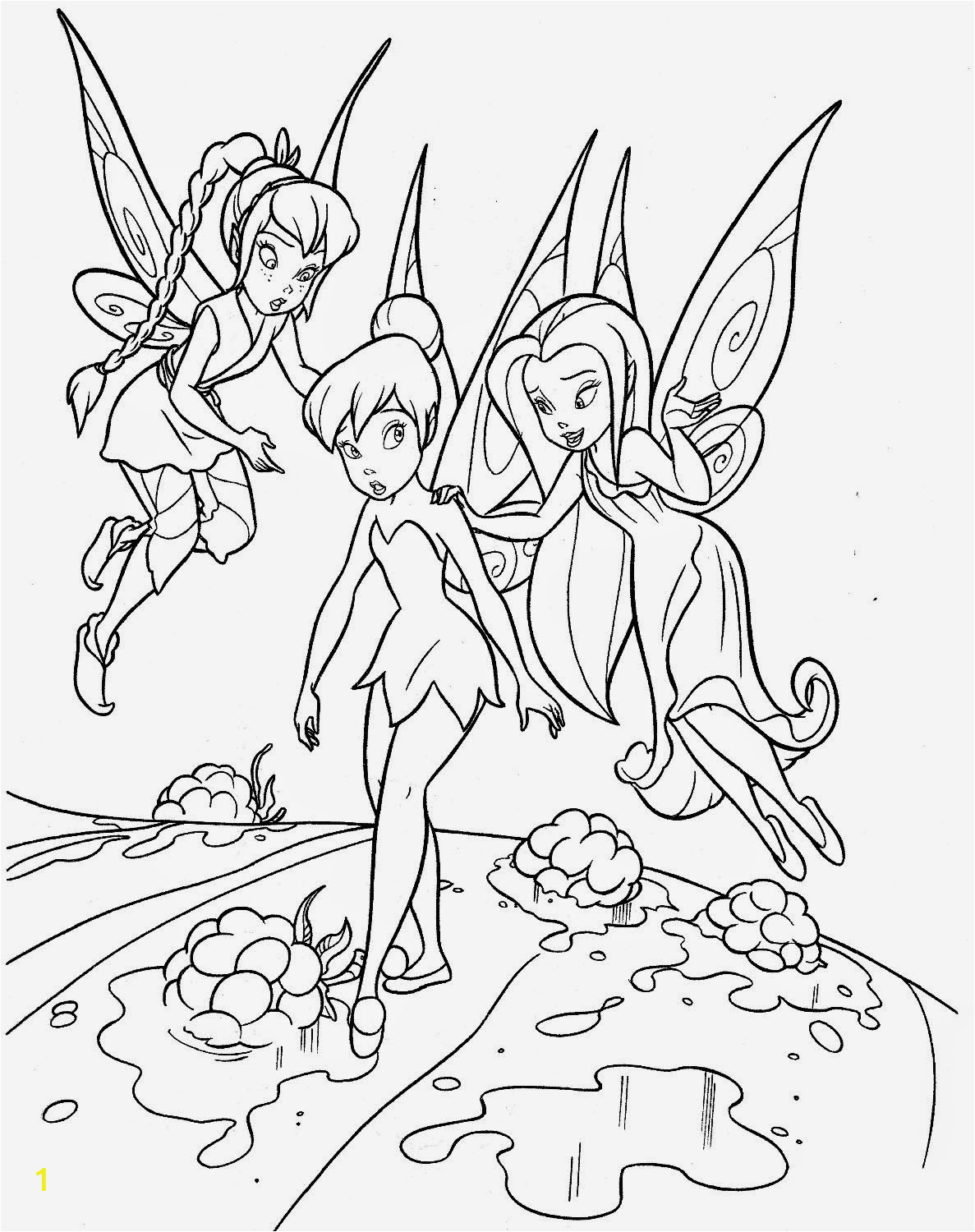 Disney Tinkerbell Coloring Pages to Print Coloring Pages Tinkerbell Coloring Pages and Clip Art